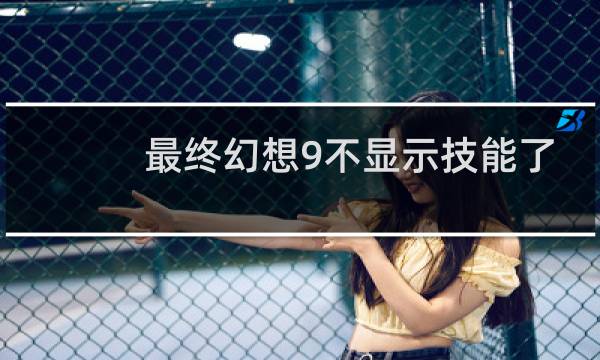 最终幻想9不显示技能了