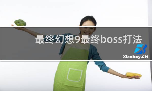 最终幻想9最终boss打法