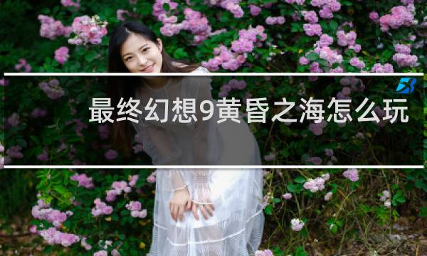 最终幻想9黄昏之海怎么玩