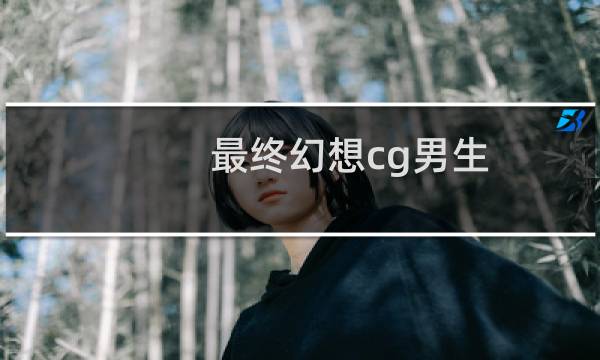 最终幻想cg男生