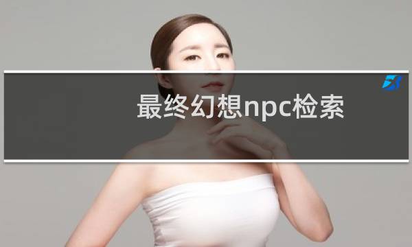 最终幻想npc检索