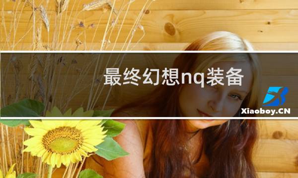 最终幻想nq装备