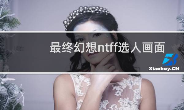 最终幻想ntff选人画面