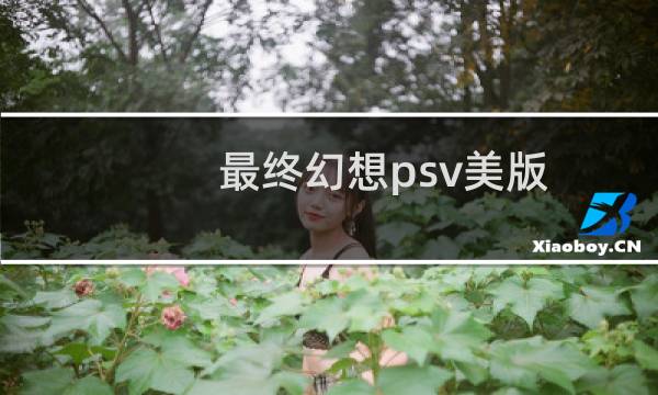 最终幻想psv美版