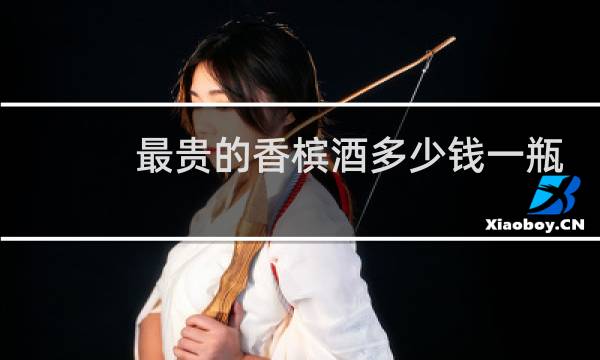 最贵的香槟酒多少钱一瓶