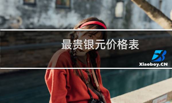 最贵银元价格表
