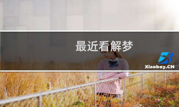 最近看解梦
