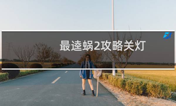 最逵蜗2攻略关灯