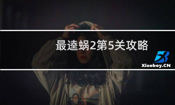 最逵蜗2第5关攻略