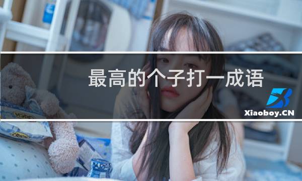 最高的个子打一成语