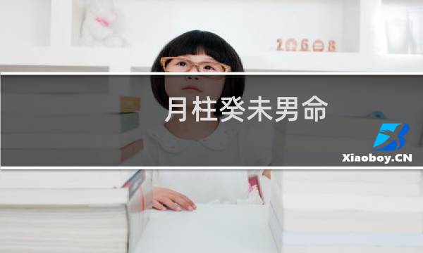 月柱癸未男命