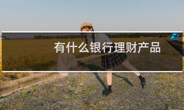 有什么银行理财产品