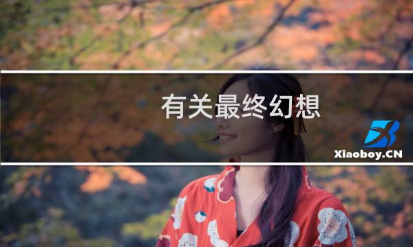 有关最终幻想 小说
