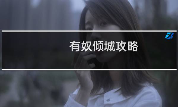 有奴倾城攻略