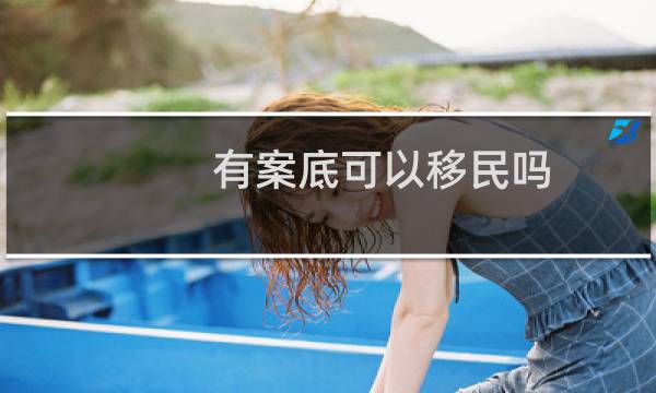有案底可以移民吗