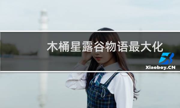 木桶星露谷物语最大化