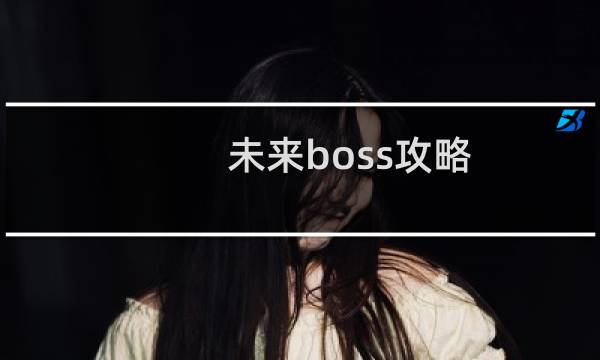 未来boss攻略