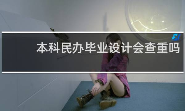 本科民办毕业设计会查重吗