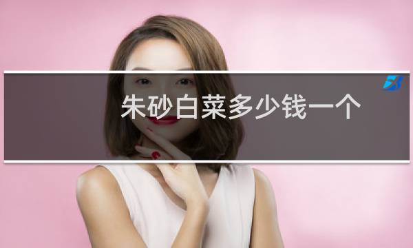 朱砂白菜多少钱一个