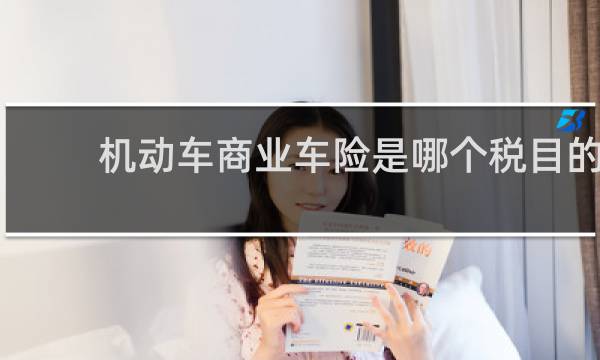 机动车商业车险是哪个税目的
