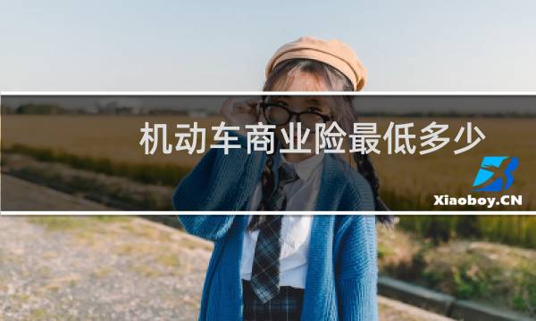 机动车商业险最低多少