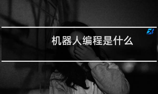 机器人编程是什么