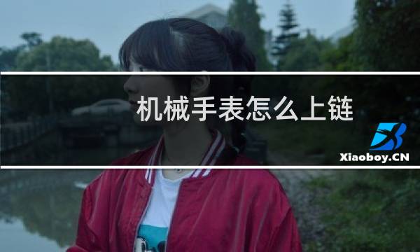 机械手表怎么上链