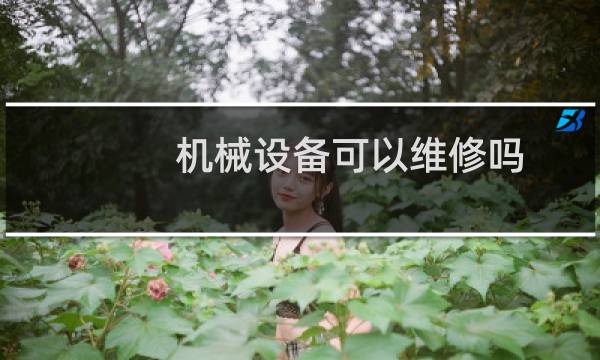 机械设备可以维修吗