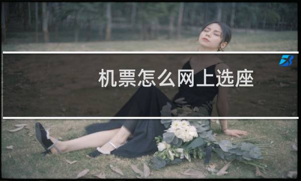 机票怎么网上选座