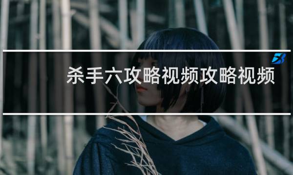杀手六攻略视频攻略视频