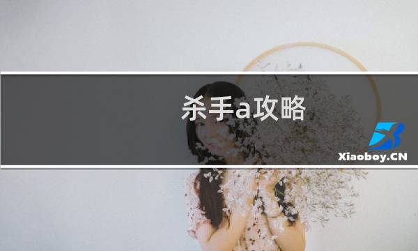 杀手a攻略