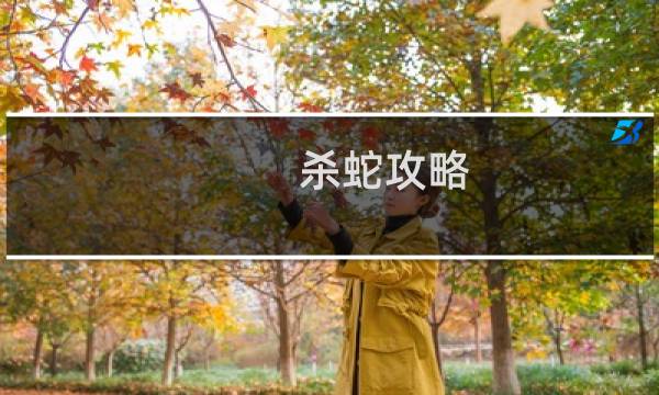杀蛇攻略