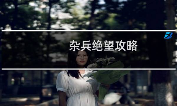 杂兵绝望攻略