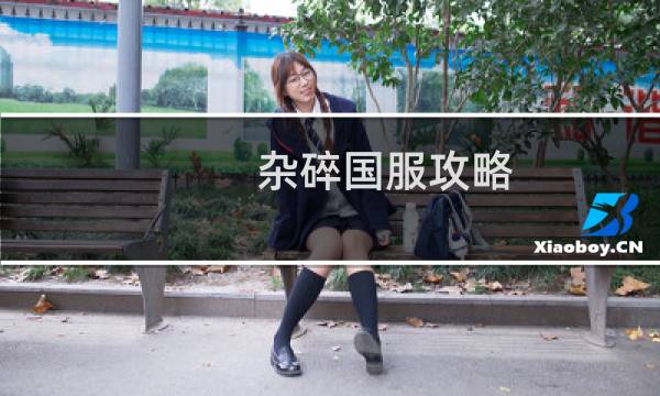 杂碎国服攻略