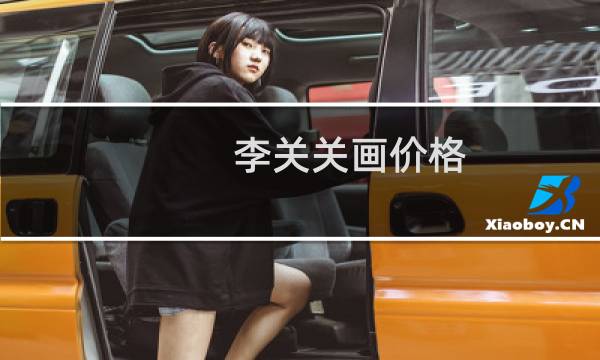 李关关画价格