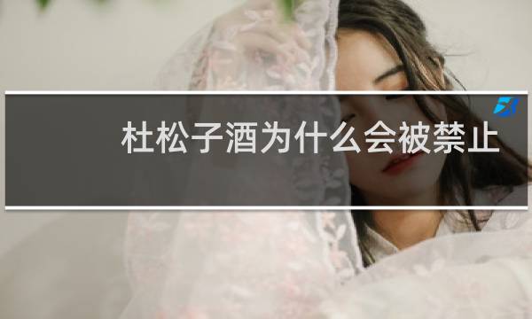 杜松子酒为什么会被禁止