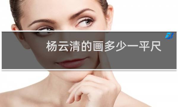 杨云清的画多少一平尺