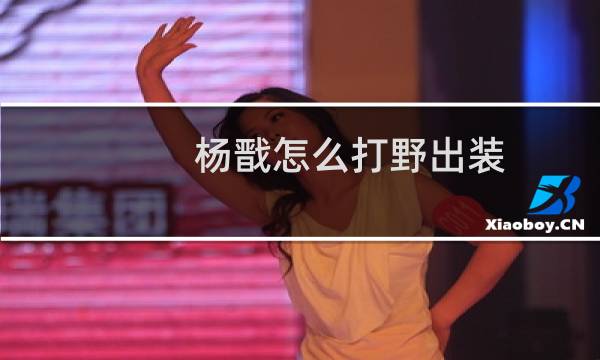 杨戬怎么打野出装