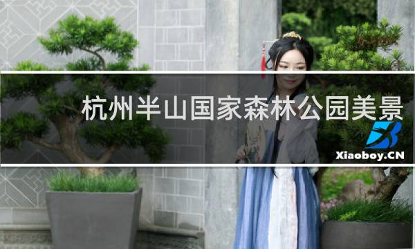 杭州半山国家森林公园美景