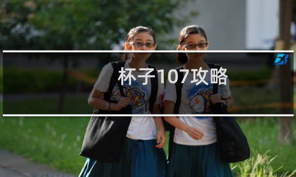 杯子107攻略