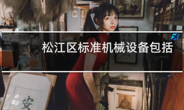 松江区标准机械设备包括