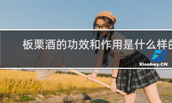 板栗酒的功效和作用是什么样的