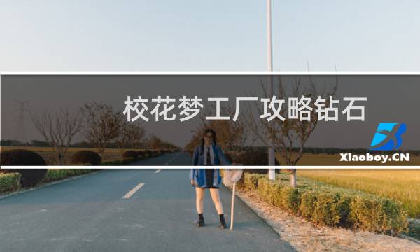 校花梦工厂攻略钻石