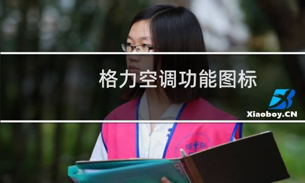 格力空调功能图标