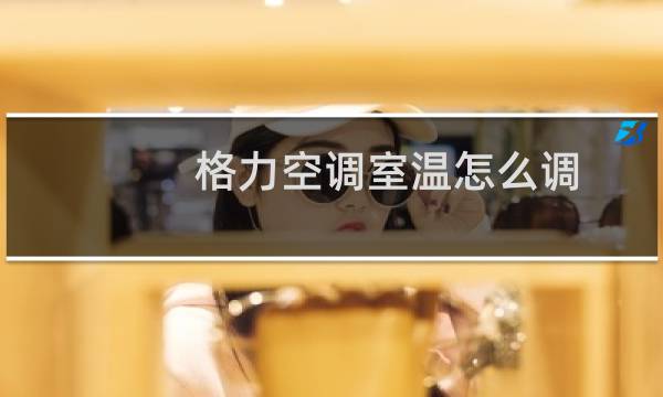 格力空调室温怎么调