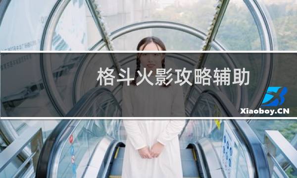 格斗火影攻略辅助