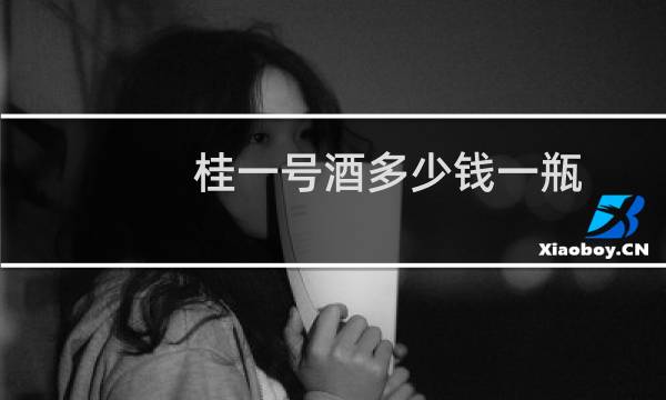 桂一号酒多少钱一瓶