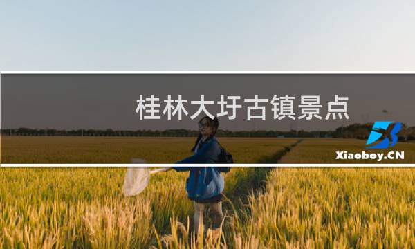 桂林大圩古镇景点