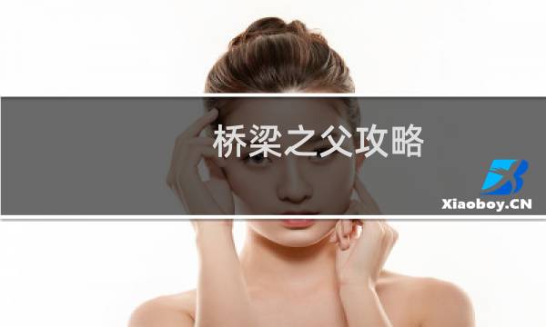 桥梁之父攻略