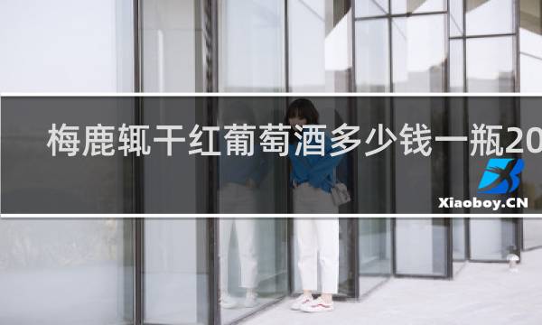 梅鹿辄干红葡萄酒多少钱一瓶2020